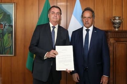 El presidente de Brasil recibió las credenciales del embajador argentino, que espera concretar el encuentro del 30 de noviembre, día de la amistad argentino-brasileña