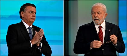 Jair Bolsonaro y Luiz Inácio Lula da Silva