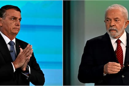 Jair Bolsonaro y Luiz Inácio Lula da Silva