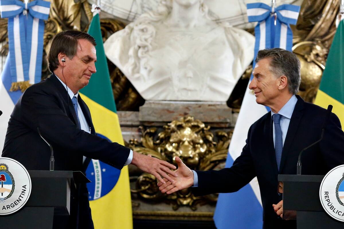 Jair Bolsonaro y Mauricio Macri