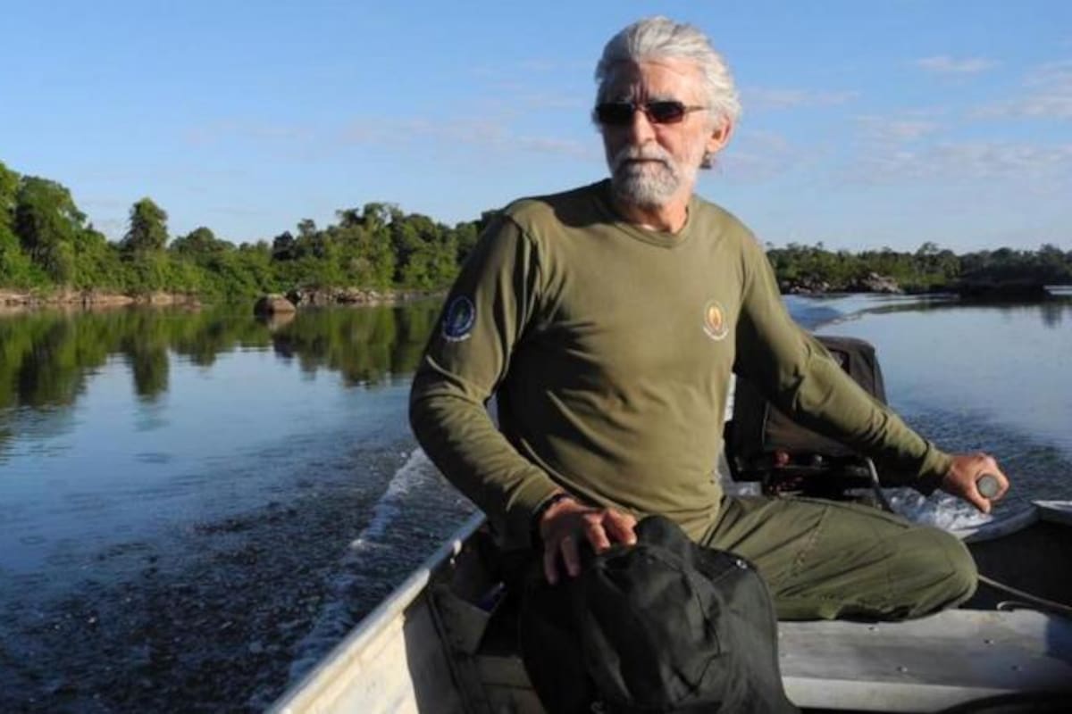Jair Candor lleva 35 años rastreando comunidades indígenas no contactadas en el Amazonas brasileño