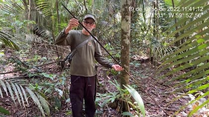 Jair en el Amazonas