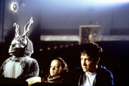 Jake Gyllenhaal junto a Jena Malone en Donnie Darko