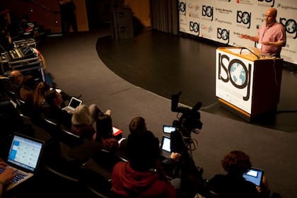 Calmon Alves organiza todos los años en Austin una de las conferencias de medios más prestigiosas del mundo: el ISOJ