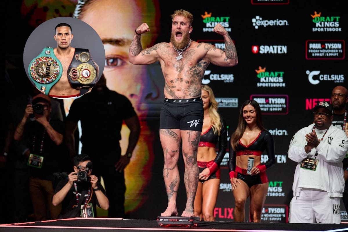 Jake Paul dice que no quiere enfrentar a un boxeador con raíces mexicanas (X @Jakepaul/ IG @benavidez300)