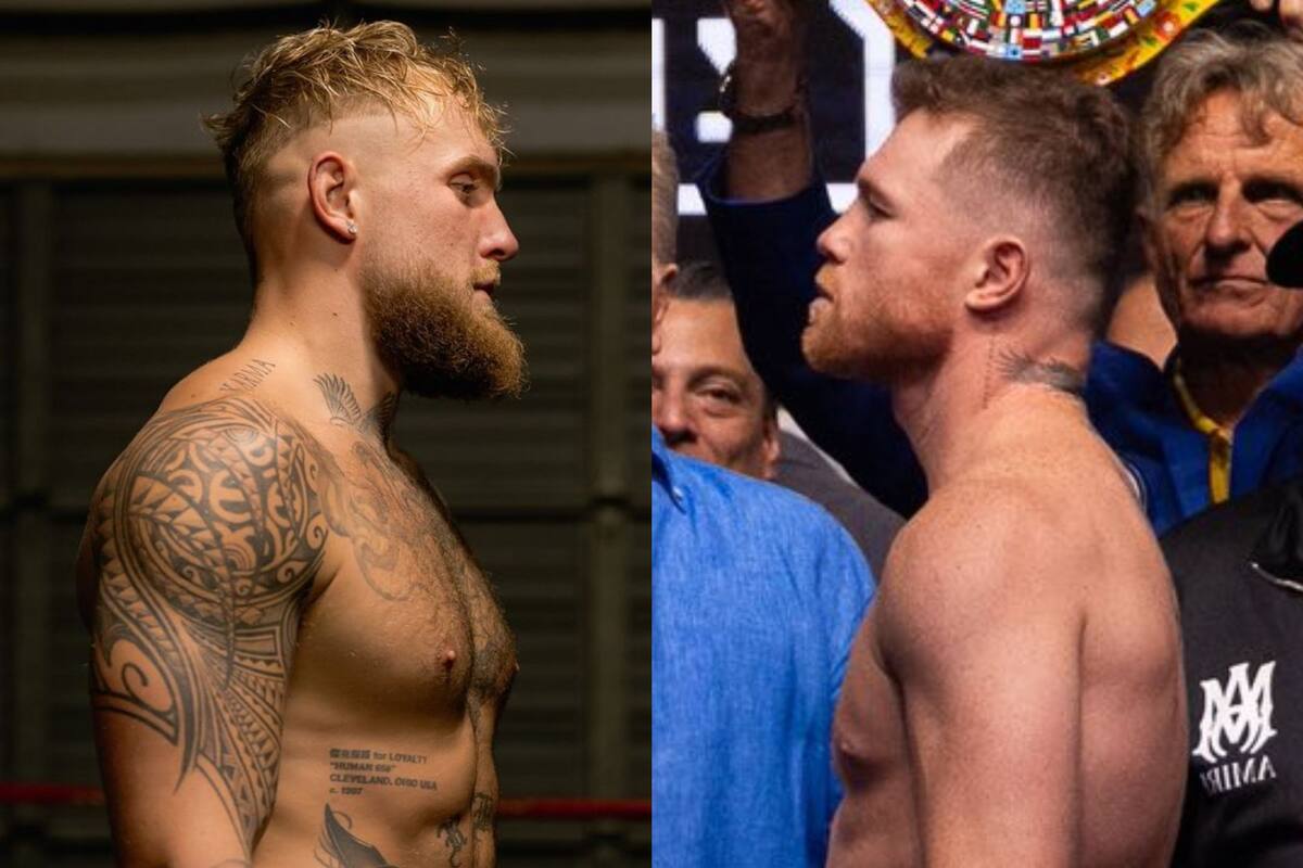 Jake Paul envió un mensaje a Saúl Canelo Álvarez tras haber sido derrotado en su más reciente pelea y sorprendió a sus fans (Facebook/Jake Paul-Canelo Álvarez)