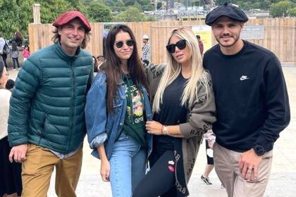 Jakov von Plessen, Zaira y Wanda Nara y Mauro Icardi