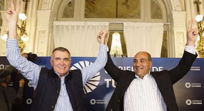 Los tucumanos Osvaldo Jaldo y Juan Manzur se enfrentarán en estas PASO: el gobernador integra la lista como suplente (y por eso no fue incluido en el 48%)