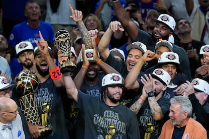 Jalen Brunson fue elegido el MVP de las Finales de la NBA