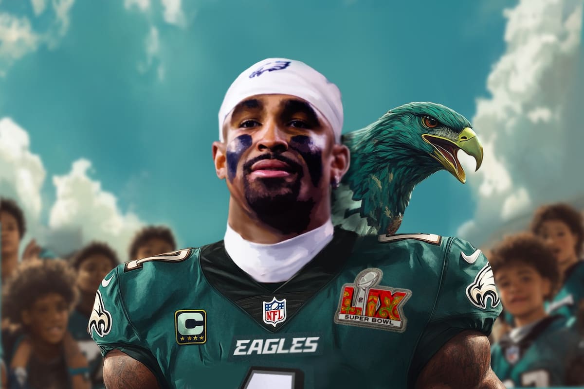 Jalen Hurts, la gran figura en el triunfo de los Eagles en el Super Bowl