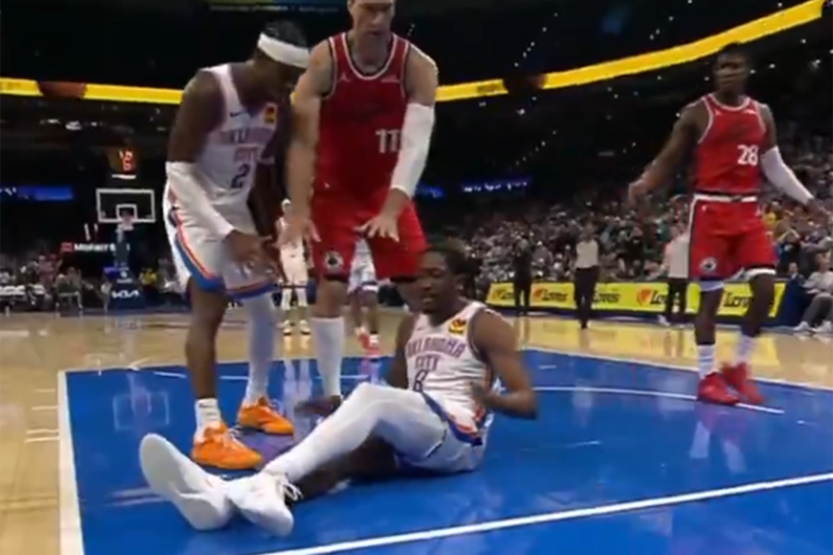 Jalen Williams sufrió una terrible lesión en el cierre del partido entre Oklahoma City Thunder y Los Angeles Clippers