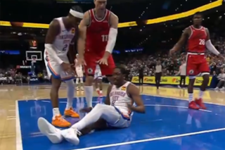 La escalofriante lesión de una estrella de Oklahoma City Thunder que dejó en shock a la NBA
