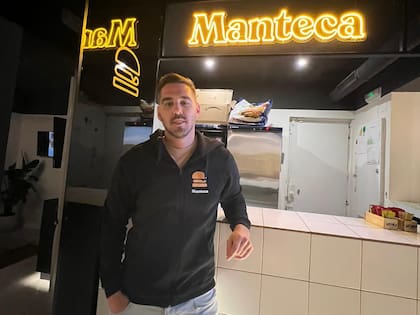 Jalil Bittar (38), abogado, hoy encargado general de Manteca