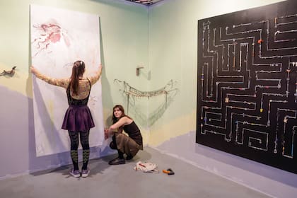 Jamaica es la galería del artista Federico Cantini en Rosario. Exponen Gal Vukusich y Juan Valenti, entre otros.