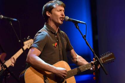 James Blunt en la BBC anoche en el show de Andrew Marr