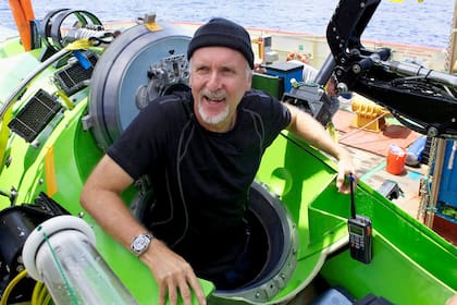 James Cameron llegó a lo más profundo del planeta (Captura Desafío en las profundidades)