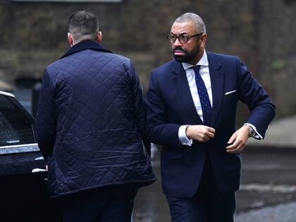 James Cleverly, exministro del Interior y actual contendiente en la disputa por el liderazgo de los tories