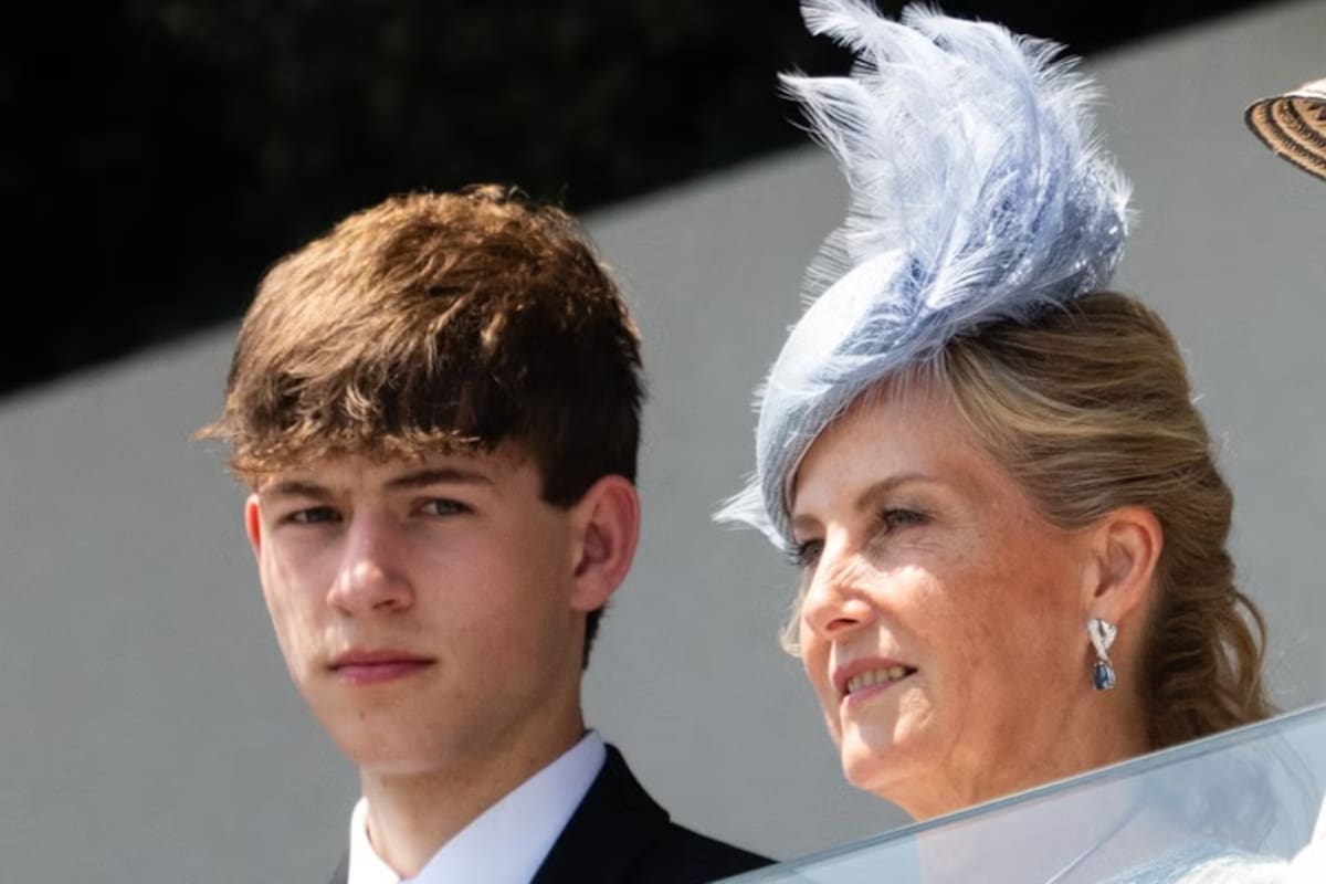 James, conde de Wessex y nieto de Isabel II