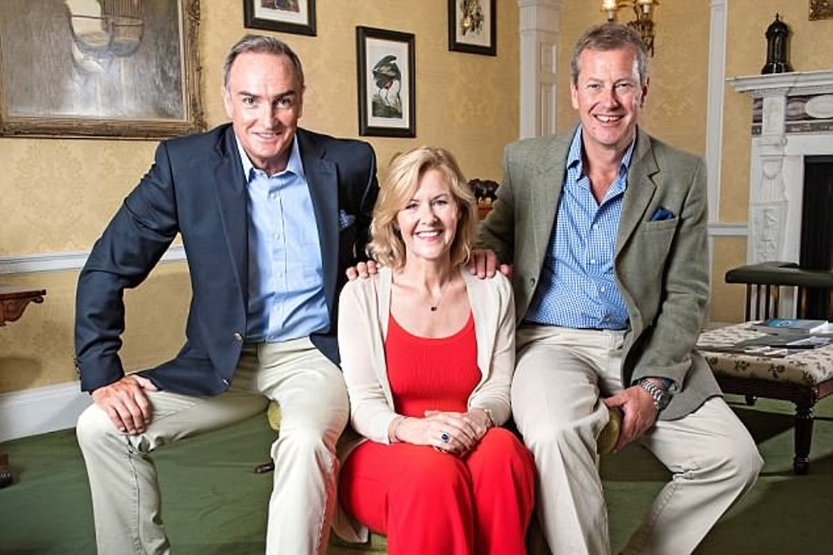 James Coyle, Penny y el lord Ivar Mountbatten. Foto: Daily Mail.