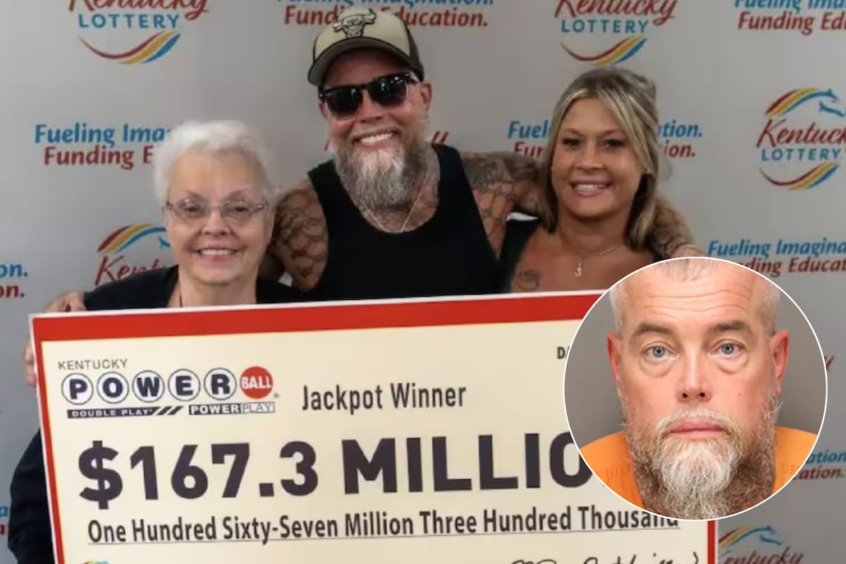 James Farthing ganó más de US$167 millones con Powerball, tiene un extenso prontuario criminal y podría volver a prisión