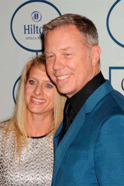 James Hetfield y Francesca Tomasi