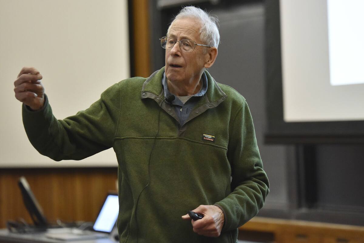 James Peebles, uno de los ganadores del Nobel