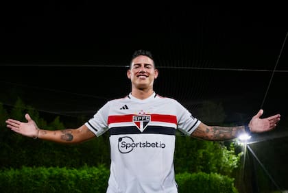 James Rodríguez, futbolista colombiano que milita en San Pablo, es el futbolista apuntado por las redes sociales como el protagonista de la romántica historia que contó La Joaqui en PH