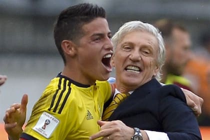 James Rodríguez le dio una alegría a José Pekerman