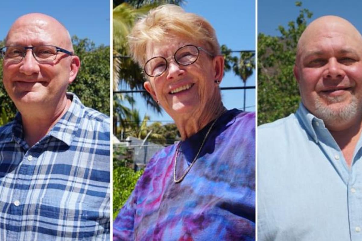 James, Sue y KJ viven "más tranquilos" en México que en Estados Unidos.