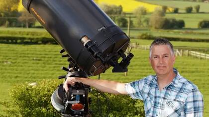 Jamie Cooper destacó la importancia de usar un filtro al fotografiar el Sol