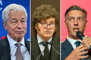 Milei celebró un elogio del CEO mundial del JP Morgan, pero no era real