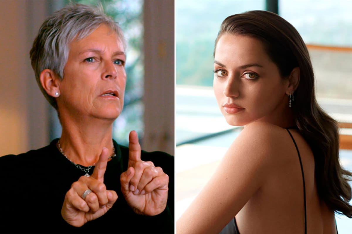 Jamie Lee Curtis se mostró avergonzada de sus prejuicios contra Ana de Armas: “Pensé que era una joven sin experiencia ni sofisticación”.