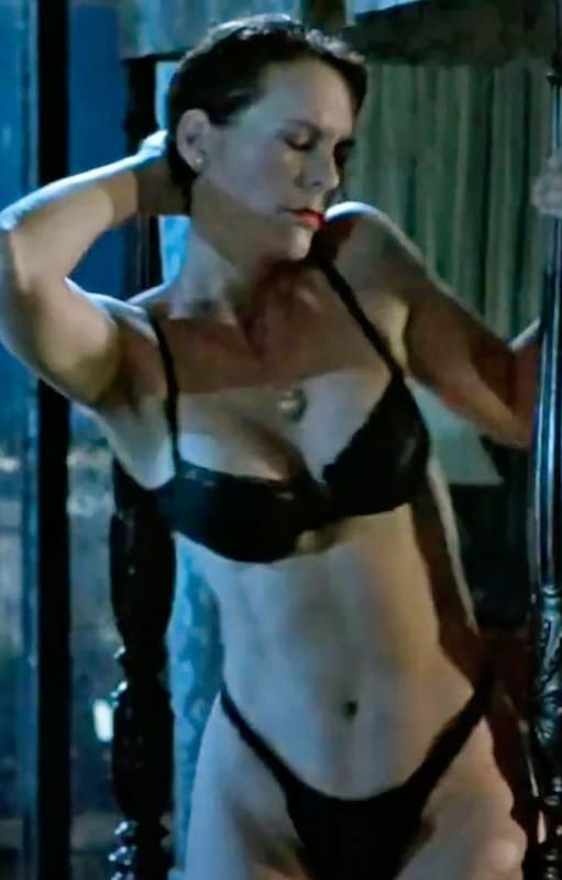 Jamie Lee Curtis y el striptease más desopilante del cine en Mentiras Verdaderas