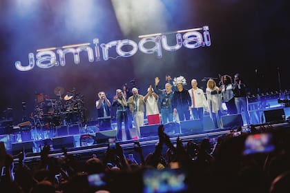 Jamiroquai al despedirse de su público porteño