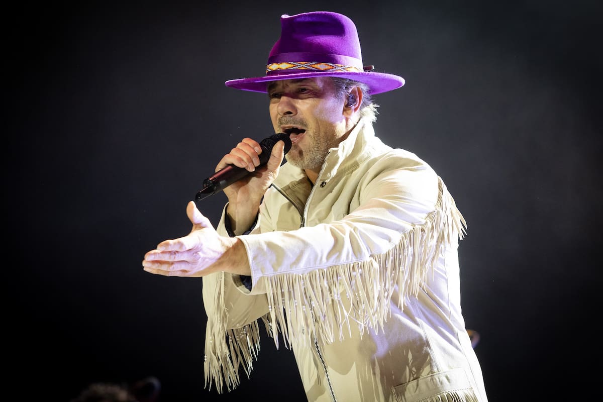 Jamiroquai, anoche en el hipódromo de San Isidro