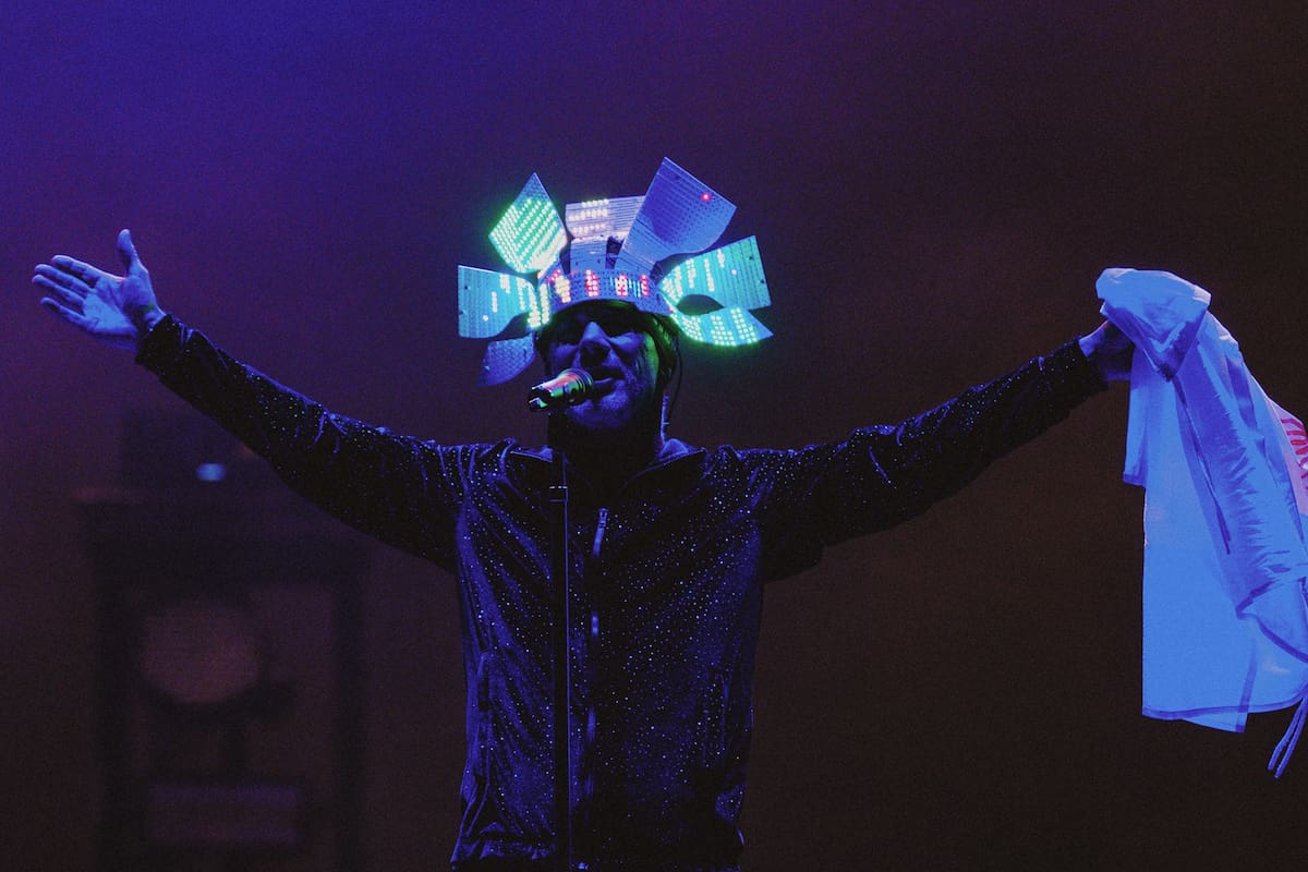 Jamiroquai, anoche en el hipódromo de San Isidro