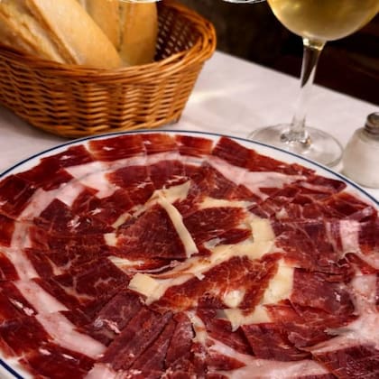 Jamón de Bellota, otro de los manjares de Botín