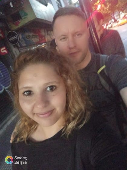 Jan Korzeniecki y Luciana Ojeda