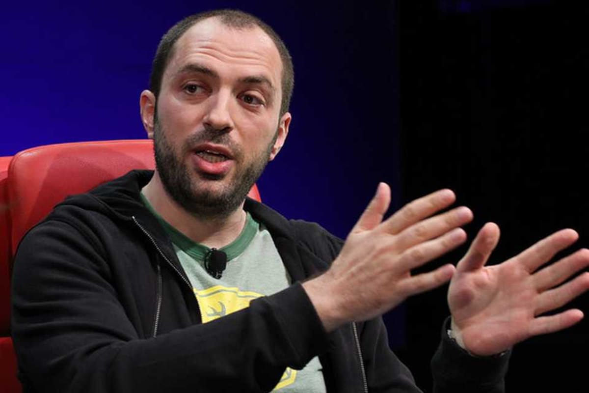 Jan Koum, uno de los fundadores de WhatsApp, durante la conferencia Dive: into Mobile organizada por el blog All Things Digital