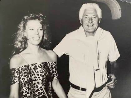 Jancsi junto a la Trixi Bongartz Brunner, su última esposa con quien tuvo dos hijos