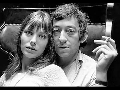 Jane Birkin y Serge Gainsbourg