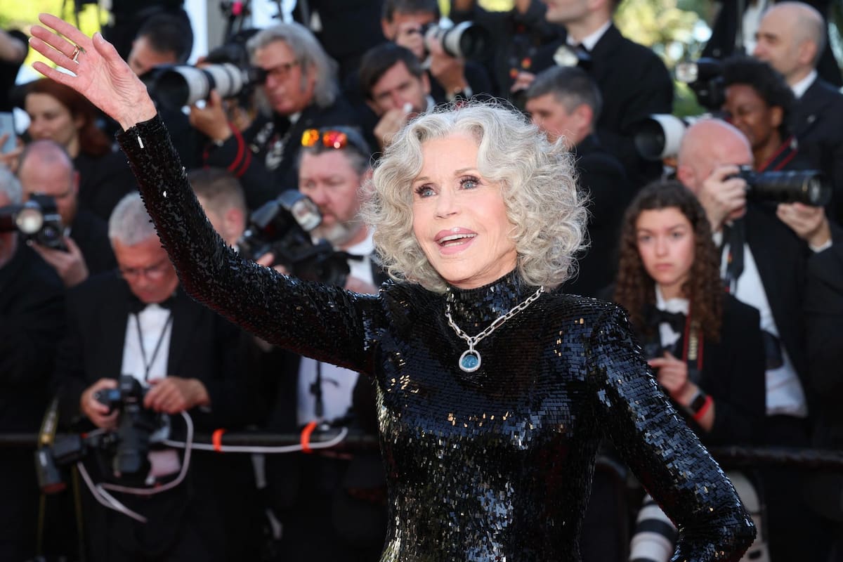 Jane Fonda, la atracción principal de la alfombra roja en la ceremonia de apertura