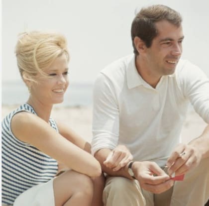 Jane Fonda y Roger Vadim (Foto: Getty Images)