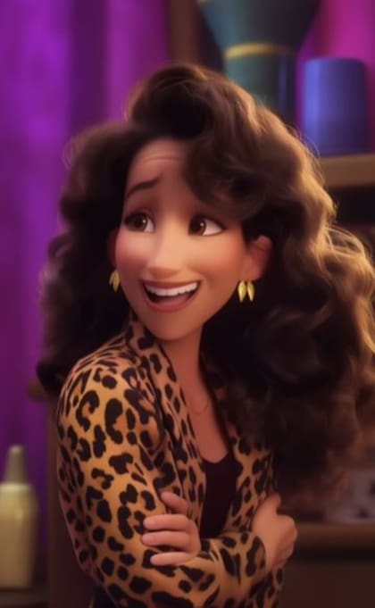 Janice versión Pixar (Captura: @creaition99)