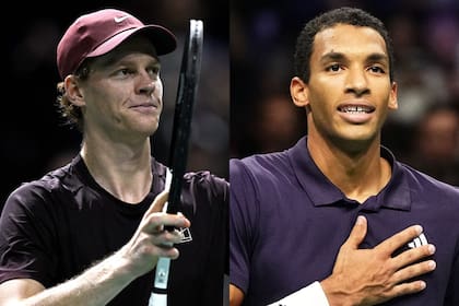 Jannik Sinner y Felix Auger Aliassime jugarán la final del Masters 1000 de París 2025; en el historial están dos a dos