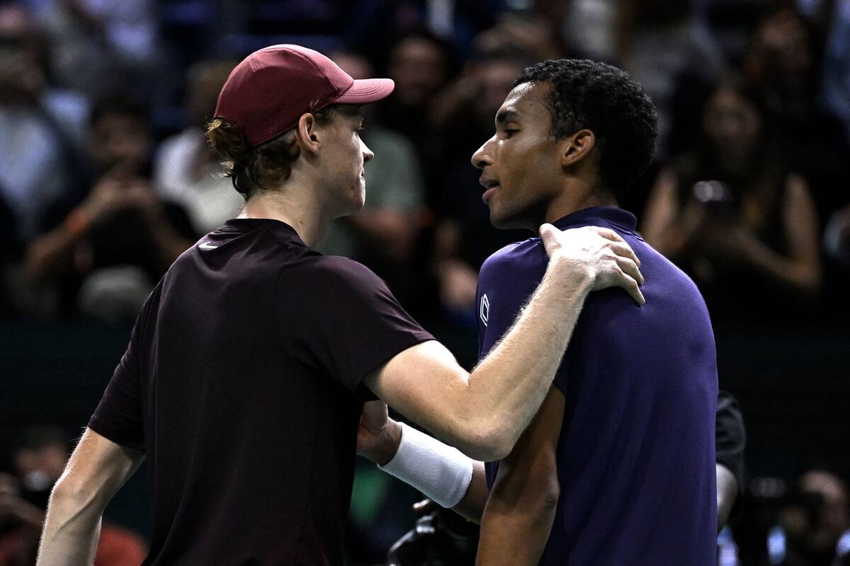 Jannik Sinner y Felix Auger-Aliassime se vuelven a enfrentar después de la final del Masters 1000 de París