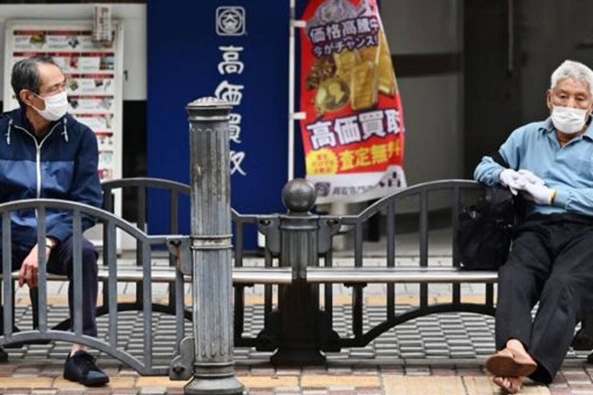 Japón tiene la población más vieja del mundo.