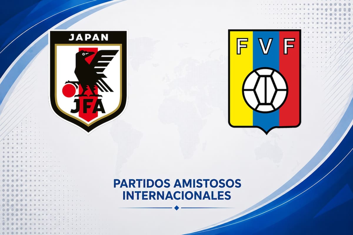 Japón vs. Venezuela por el amistoso internacional 2026: día, hora y cómo seguir online