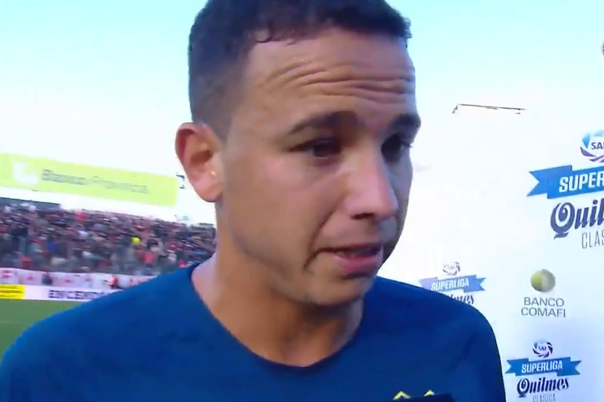 Jara no se fue conforme con la actuación de Boca