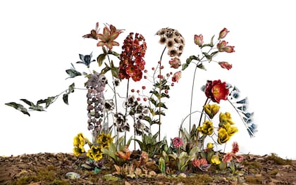 Jardín En La Mayor, obra NFT de Nicola Costantino ofrecida en la plataforma enigma.art